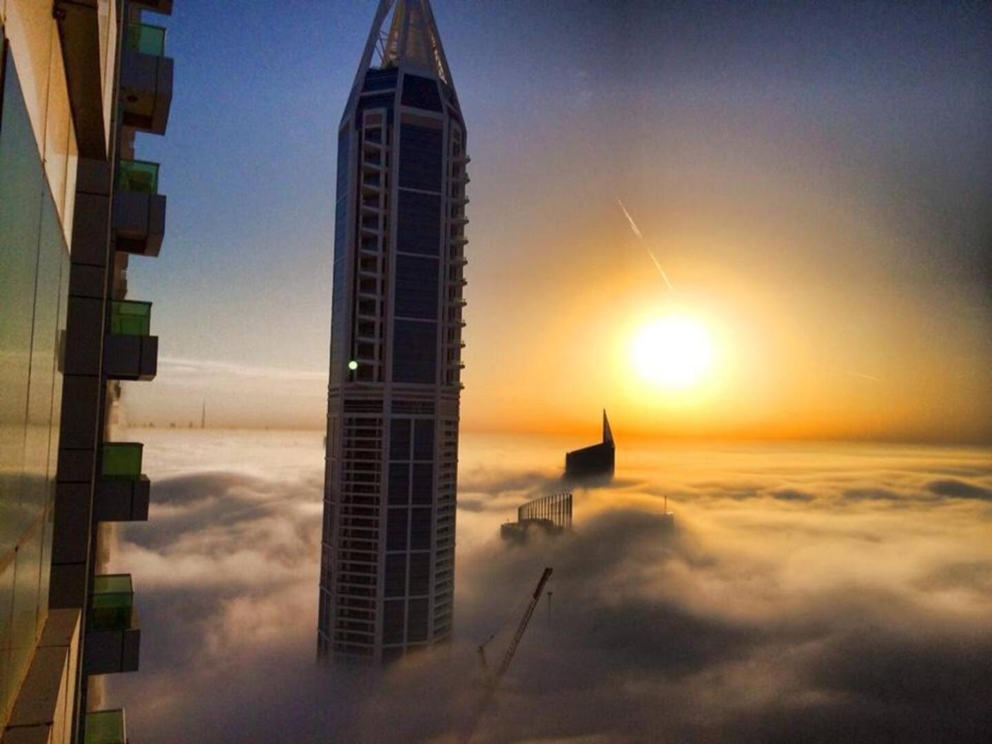 Pristine Apartment Sunrise View At 51St ドバイ エクステリア 写真